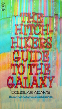 The Hitchhikers' Guide to the Galaxy cover